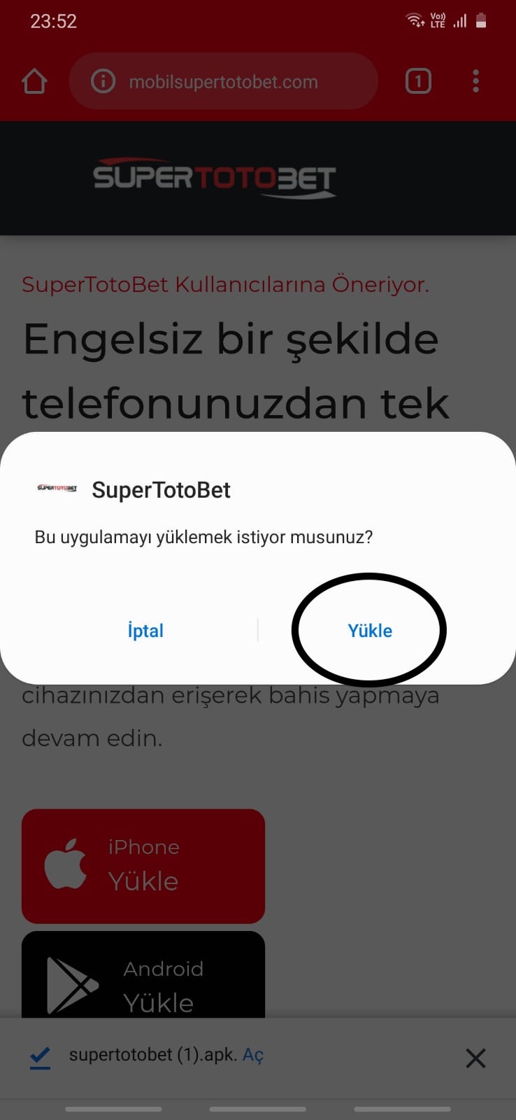 SuperTotoBet Android